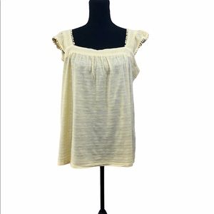 Style & Co. Pastel Yellow Cami Tank Top